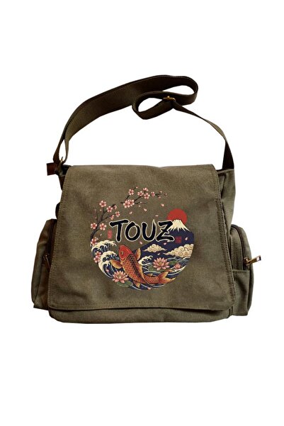 Touz Moda Japanese Culture Printed Unisex Messenger Bag