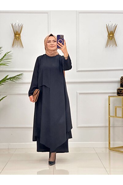 Summer Store Masal Tunic and Pants Double Hijab Set