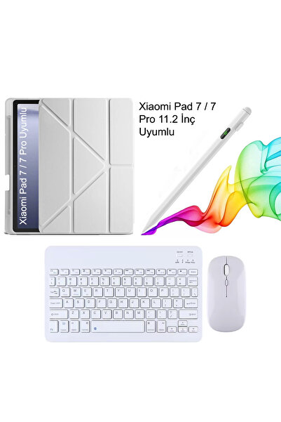 Yesnıce Xiaomi Pad 7 / 7 Pro 11.2 İnç Uyumlu Kalem Bölmeli Tablet Kılıfı Led ...