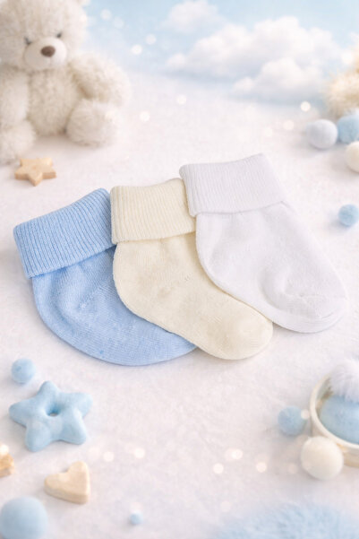 NESTLY 3 Pack Baby Socks