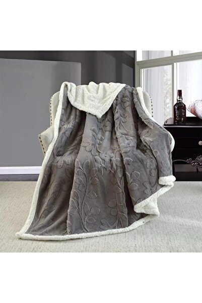 Truva Home Cocolino Fluffy Blanket with Fur - 200x230 cm, Premium Plush Micro...