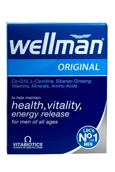 HEALTH HOUSE PHARMACY Vitabiotics Wellman Multivitamin 30 Tablets