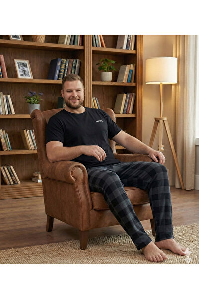 Ayans Pijama Пеньон Супрем (тонкий) Батталь Великий розмір Літній піжамний ко...