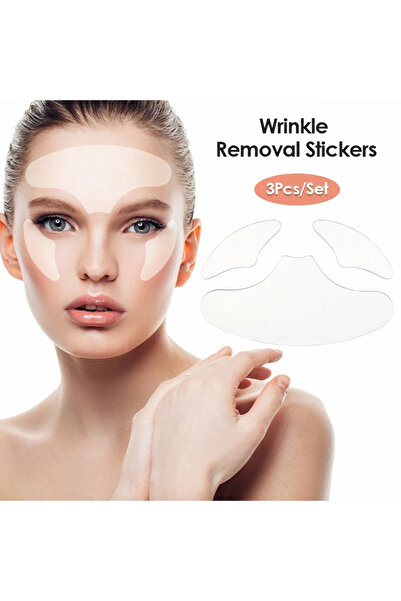 Choice A Pack of 3PCS Anti-Ageing Wrinkle Prevention Forehead Neck Under Eye ...