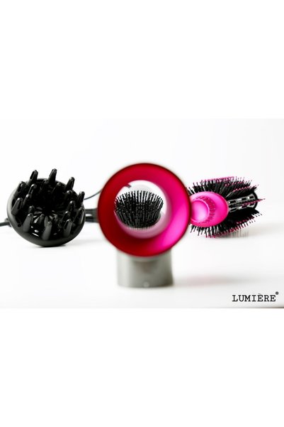 Lumiere 4 in 1 Hair Dryer Silver Bank