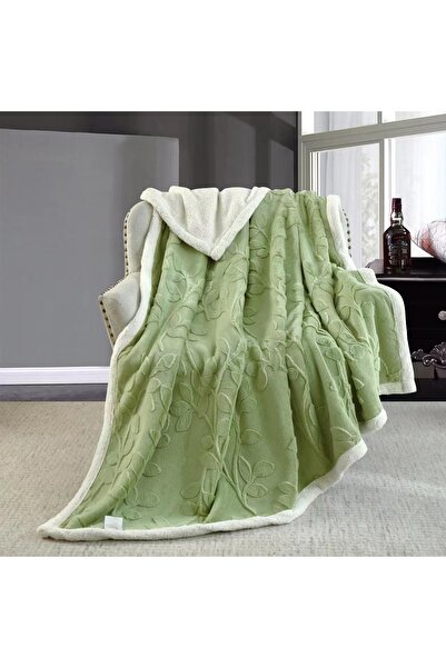 Truva Home Cocolino Fluffy Blanket with Fur - 200x230 cm, Premium Plush Micro...