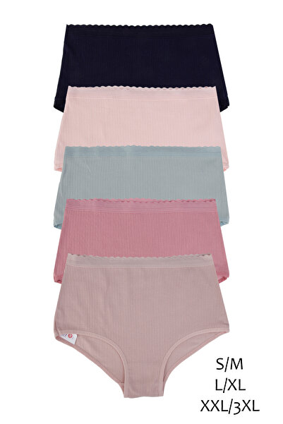 Dominant Women's Ribana High Waist Panties 5 Pack