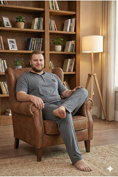 Ayans Pijama Пеньон Супрем (тонкий) Батталь Великий розмір Літній піжамний ко...