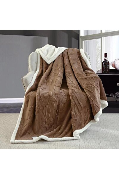 Truva Home Cocolino Fluffy Blanket with Fur - 200x230 cm, Premium Plush Micro...