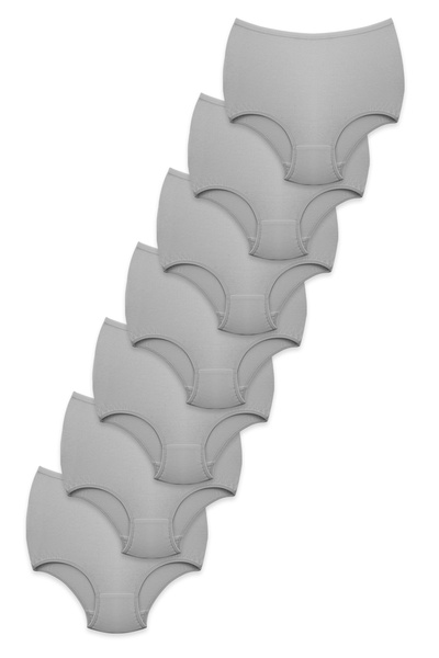 KoNFoRX Women's Panties High Waist 7 Pack - Everyday Use, Cotton, Underwear D...