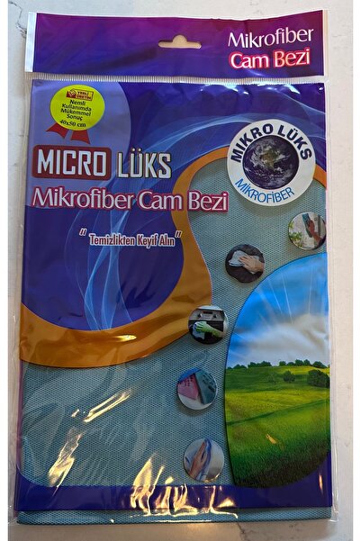 Microlüks mikrofiber cam bezi