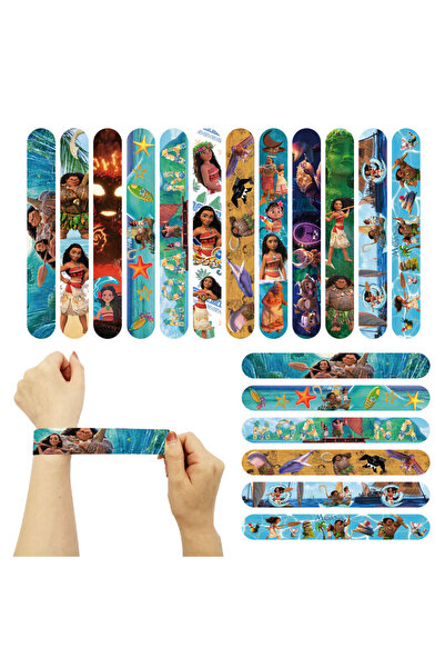 Choice 12 قطعة من أساور الصفع، لوازم حفلات عيد ميلاد موانا 2، هدايا حفلات الأ...