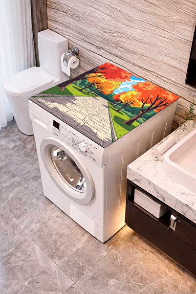 Getcarpet Husa pentru masina de spalat rufe uscator covoraș de protecție anti...