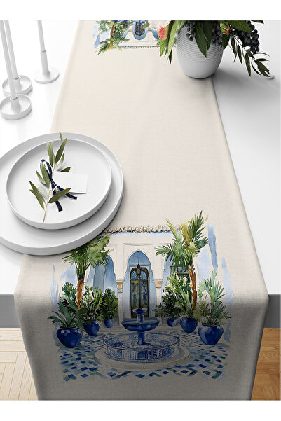Bertille Home Σειρά Ramadan 140x40 cm Digital Printed Runner (από τη Ραμαζάνι)