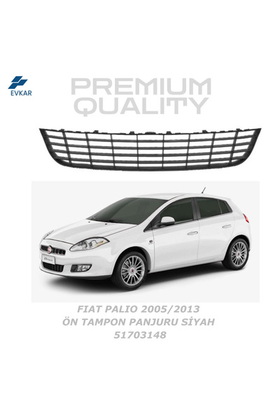 TAIWAN FIAT BRAVO 2008/2014 ÖN TAMPON PANJURU SİYAH 735469955