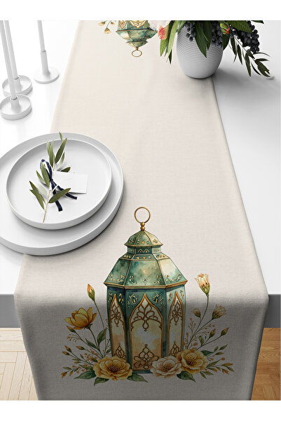 Bertille Home Ramadan Series 140x40 Cm Digital Printed Runner (Ramadan)