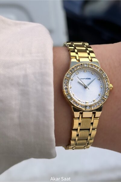 Chaperone Ch00163L Women Wrist Watch with Steel Cord