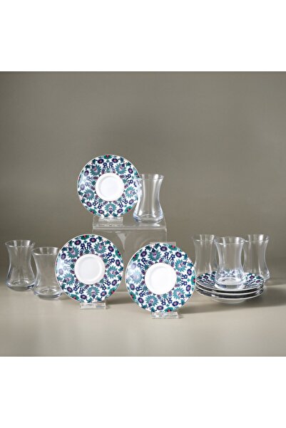 Karaca Edirne Teeservice, 12-teilig, für 6 Personen