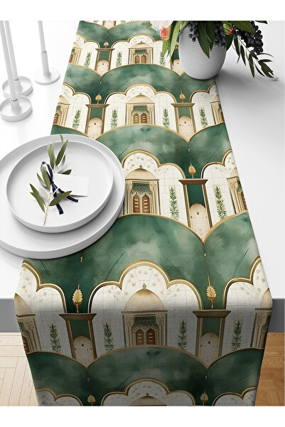 Bertille Home Ramadan Series 140x40 Cm Digital Printed Runner (Ramadan)