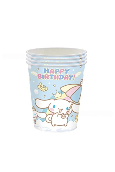 Miniso 10pcs 9inch plates Cinnamoroll Birthday party tableware disposable ban...