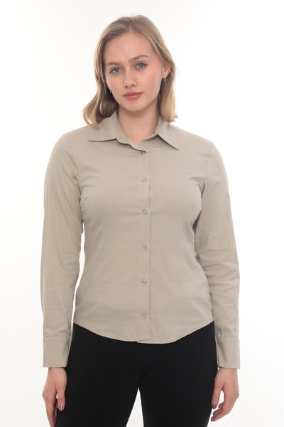 Javelin Collection LİKRALI GÖMLEK YAKALI BLUZ