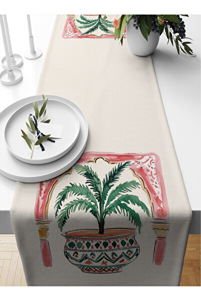 Bertille Home Σειρά Ramadan 140x40 cm Digital Printed Runner (από τη Ραμαζάνι)