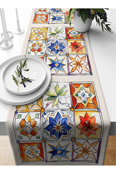 Bertille Home Ramadan Series 140x40 Cm Digital Printed Runner (Ramadan)