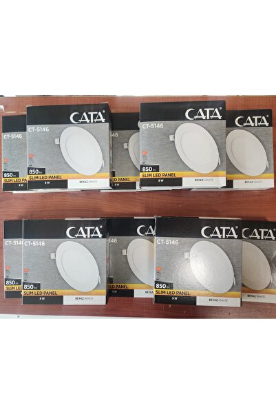 Cata 10 Adet CT 5146 9W Slim Led Panel
