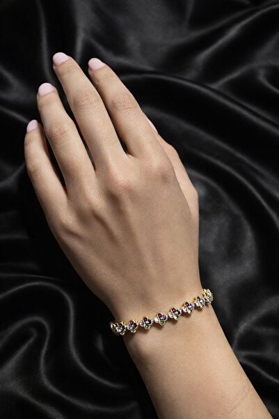 B&B Jewerly ✨ Van Cleef Modeli Taşlı Zarif Kadın Bileklik