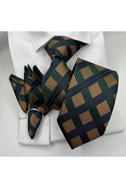 ilayda emir Cravată pentru bărbați cu design premium și eșarfă la guler