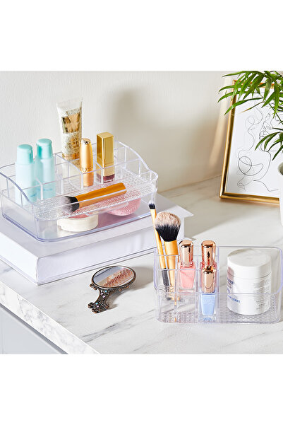 YAZICI Cosmetic Makeup Organizer – Jewelry and Multi-Purpose Desktop Organizer