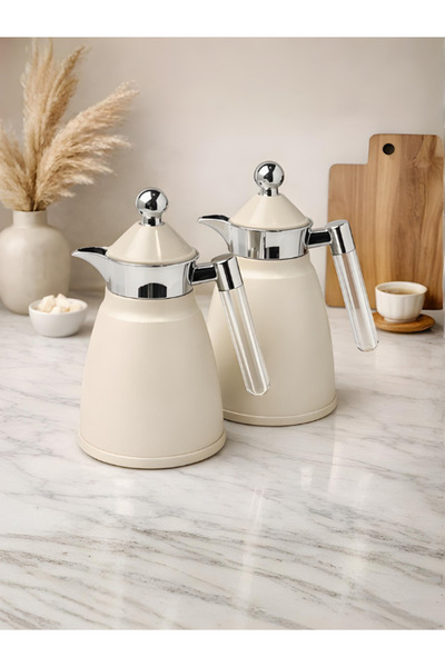 Generic Elegant thermos set 700ml + 350ml for tea and coffee