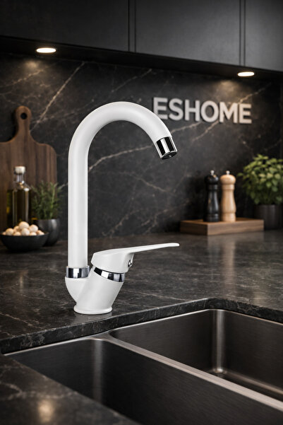 ESHOME Pipeline Kitchen Sink Faucet Brass Body
