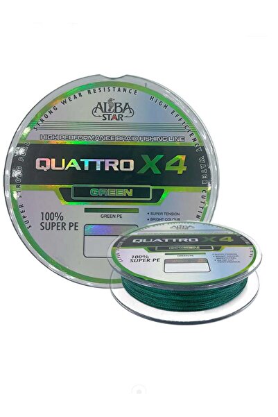 Albastar QUATTRO X4 İP MİSİNA SÜPER SAĞLAM 0.28MM 150 MT-22.50KG