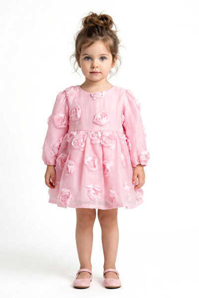 Baby Animals Rochie pentru fetiță Rochie pentru fetiță cu trandafiri Petrecer...