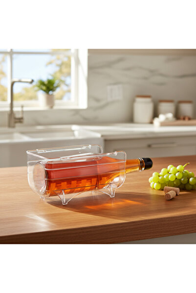 YAZICI Plastic In-Cabinet Bottle Organizer – Kitchen & Refrigerator Organizer