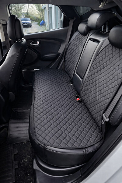 CarEste TERLETMEZ TÜM ARAÇLARA UYUMLU ARKA 3’LÜ SET OTO MİNDER SETİ OTURAK VE...