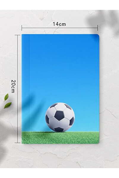 gxe.art Unlined Notebook Football Ball Notebook Notepad Mind and Memory Noteb...