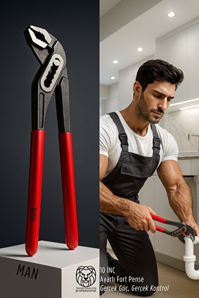 Transformacion Professional Adjustable Fort Pliers - 10 Inch Chrome Vanadium ...