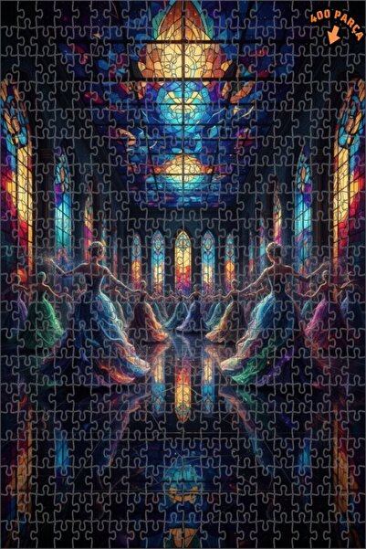 Teona Ahşap لغز خشبي بإطار مزدوج الطبقات من جيرومي جالاكسي باليز 400 قطعة 35x35