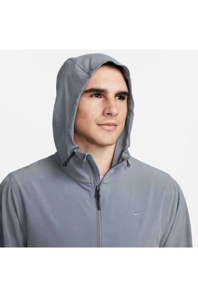 Nike Erkek Su Geçirmez Soğuk Koruyucu Kapşonlu Fermuarlı Ceket Repel Unlimite...