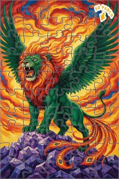 Teona Ahşap لغز خشبي مؤطر بطبقتين بمظهر لوحة زيتية لجبل الساحل الساحر 150 قطع...