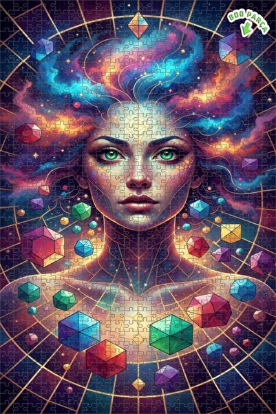 Teona Ahşap لغز خشبي بإطار مزدوج الطبقات من إيفرين، 800 قطعة، 70×50