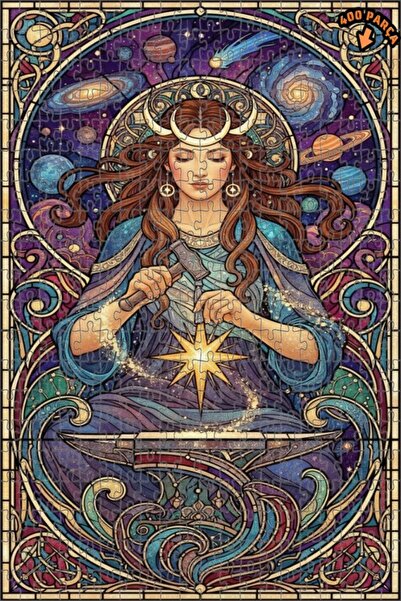 Teona Ahşap لغز خشبي مؤطر بطبقتين بمظهر لوحة زيتية لإلهام الإبداع، 400 قطعة، ...