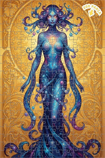 Teona Ahşap لغز خشبي بإطار مزدوج الطبقات من إيفرين، 200 قطعة، 25×35