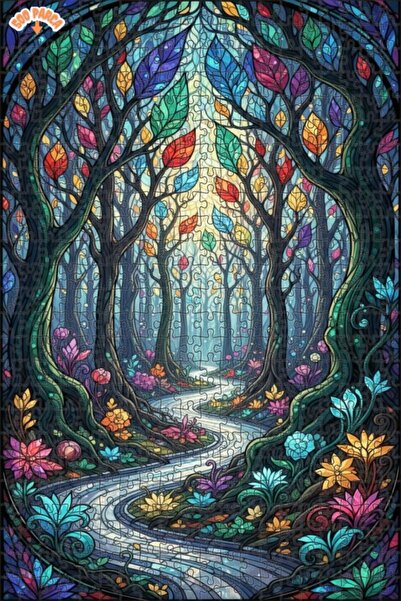 Teona Ahşap لغز خشبي ملون بإطار مزدوج الطبقات 500 قطعة 50x30