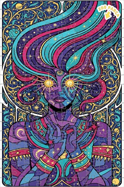 Teona Ahşap لغز خشبي بإطار مزدوج الطبقات بمظهر نسائي فضائي 200 قطعة 25×35