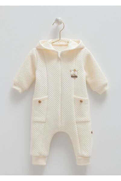 Caramell - Bebenova - Good Vibes Kapüşonlu Şık Tulum