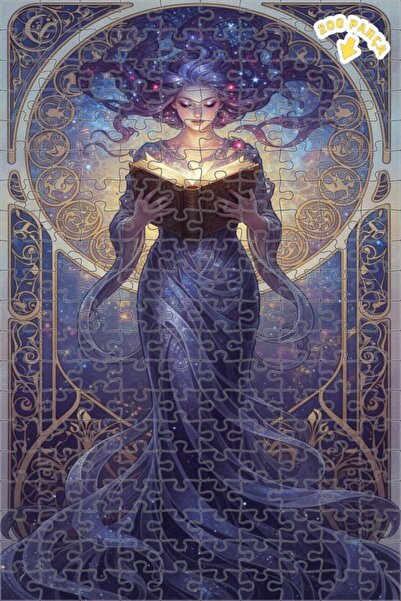 Teona Ahşap لغز خشبي مؤطر بطبقتين من فن الحكمة الفلكية 200 قطعة 25×35