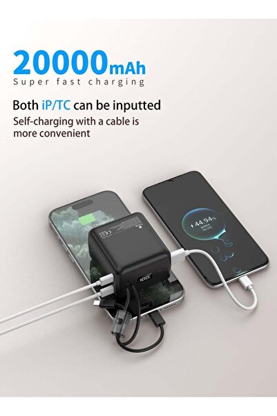 Zoom Plus Power Bank ZP22B Ultra Slim 20000mAh